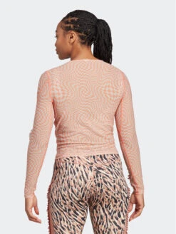 ADIDAS Bluse Print Clash Long Sleeve Yoga Long-sleeve Top HT7324 Braun 10 ADIDAS Bluse Print Clash Long Sleeve Yoga Long-sleeve Top HT7324 Braun -Deutschland Kleid Zart Verkaufs-Shop adidas bluse print clash long sleeve yoga long sleeve top ht7324 braun 2