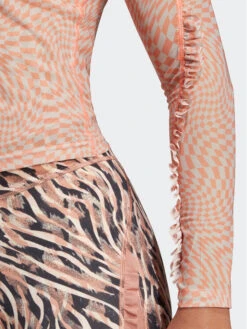 ADIDAS Bluse Print Clash Long Sleeve Yoga Long-sleeve Top HT7324 Braun 11 ADIDAS Bluse Print Clash Long Sleeve Yoga Long-sleeve Top HT7324 Braun -Deutschland Kleid Zart Verkaufs-Shop adidas bluse print clash long sleeve yoga long sleeve top ht7324 braun 3