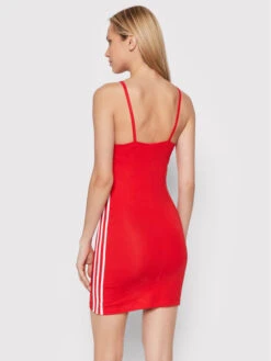 ADIDAS Sommerkleid Adicolor Classics HC2037 Rot Slim Fit -Deutschland Kleid Zart Verkaufs-Shop adidas sommerkleid adicolor classics hc2037 rot slim fit 2