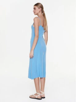 American Vintage Kleid Für Den Alltag Damsville DAM14AE23 Blau Regular Fit -Deutschland Kleid Zart Verkaufs-Shop american vintage kleid fur den alltag damsville dam14ae23 blau regular fit 2