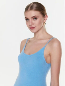 American Vintage Kleid Für Den Alltag Damsville DAM14AE23 Blau Regular Fit -Deutschland Kleid Zart Verkaufs-Shop american vintage kleid fur den alltag damsville dam14ae23 blau regular fit 3