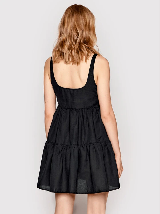 Sommerkleid Louisiana Schwarz Relaxed Fit 5 Sommerkleid Louisiana Schwarz Relaxed Fit – Bild 3