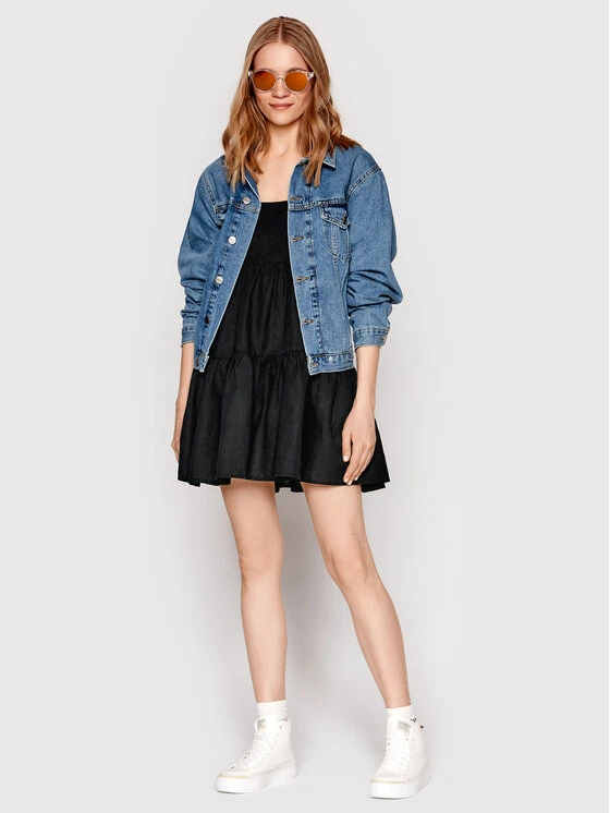 Sommerkleid Louisiana Schwarz Relaxed Fit 7 Sommerkleid Louisiana Schwarz Relaxed Fit – Bild 5