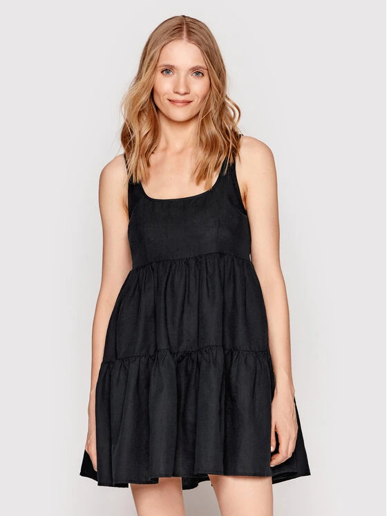 Sommerkleid Louisiana Schwarz Relaxed Fit 3 Sommerkleid Louisiana Schwarz Relaxed Fit