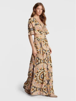 Ba&sh Sommerkleid Candy 1H22CAND Beige Regular Fit -Deutschland Kleid Zart Verkaufs-Shop ba sh sommerkleid candy 1h22cand beige regular fit 1