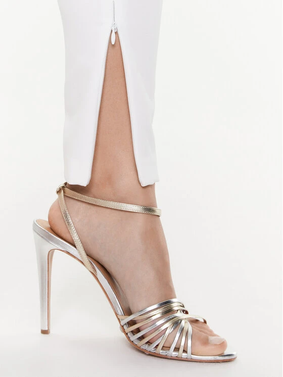 BABYLON Stoffhose S_E00057 Weiß Skinny Fit 7 BABYLON Stoffhose S_E00057 Weiß Skinny Fit – Bild 5