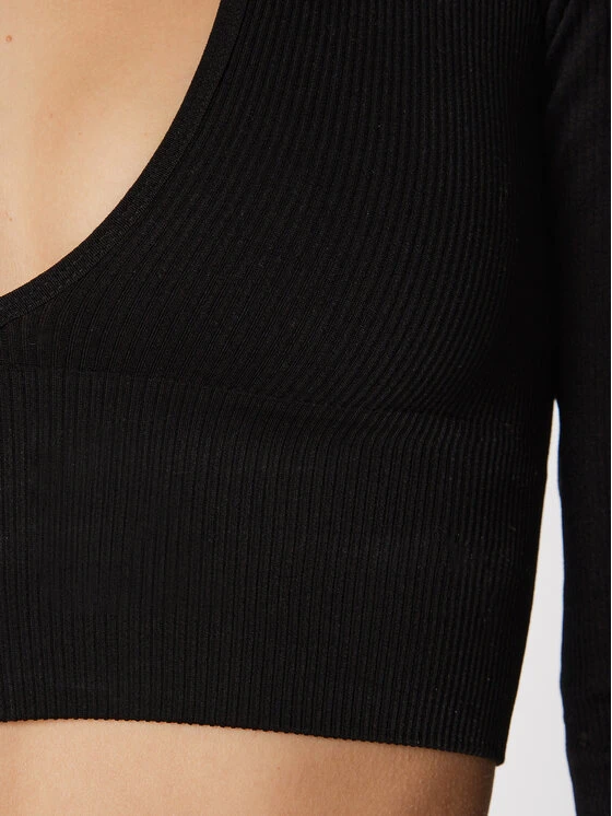 BDG Urban Outfitters Bluse 75267773 Schwarz Slim Fit 7 BDG Urban Outfitters Bluse 75267773 Schwarz Slim Fit – Bild 5