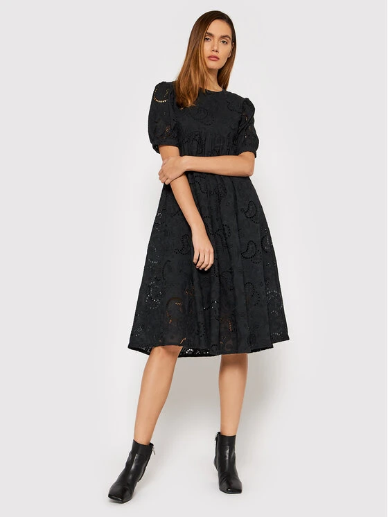 Birgitte Herskind Kleid Für Den Alltag Isolde 4252831 Schwarz Regular Fit 4 Birgitte Herskind Kleid Für Den Alltag Isolde 4252831 Schwarz Regular Fit – Bild 2