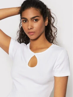 BRAVE SOUL Bluse LTS-149COREY Weiß Slim Fit -Deutschland Kleid Zart Verkaufs-Shop brave soul bluse lts 149corey weiss slim fit 3