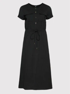 BRAVE SOUL Kleid Für Den Alltag LDRJ-544INDIABLK Schwarz Regular Fit -Deutschland Kleid Zart Verkaufs-Shop brave soul kleid fur den alltag ldrj 544indiablk schwarz regular fit 4