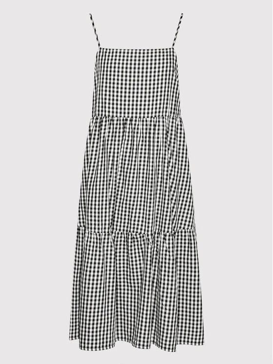 Brixton Sommerkleid Gingham 04290 Schwarz Regular Fit 7 Brixton Sommerkleid Gingham 04290 Schwarz Regular Fit – Bild 5