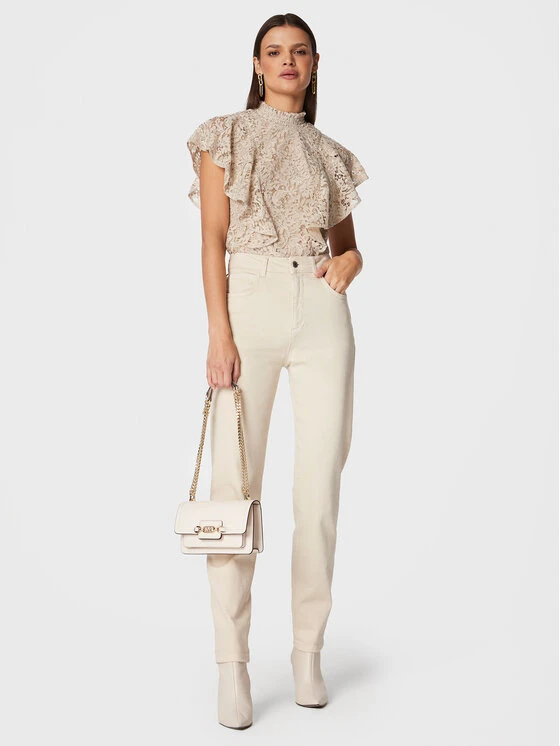 Bruuns Bazaar Bluse Verbenia Izia BBW3134 Écru Regular Fit 4 Bruuns Bazaar Bluse Verbenia Izia BBW3134 Écru Regular Fit – Bild 2