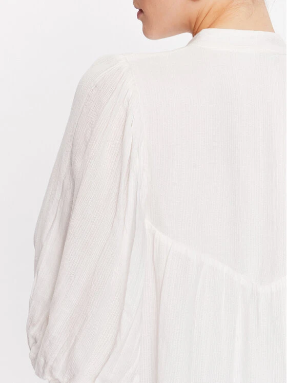 Bruuns Bazaar Bluse Viola Leah BBW3155 Weiß Regular Fit 7 Bruuns Bazaar Bluse Viola Leah BBW3155 Weiß Regular Fit – Bild 5