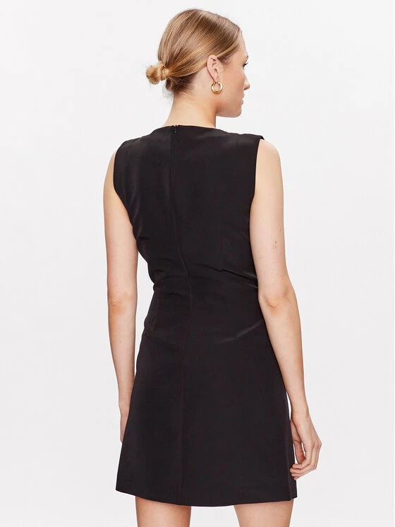 Bruuns Bazaar Kleid Für Den Alltag RubySus Lenett BBW3293 Schwarz Regular Fit 5 Bruuns Bazaar Kleid Für Den Alltag RubySus Lenett BBW3293 Schwarz Regular Fit – Bild 3