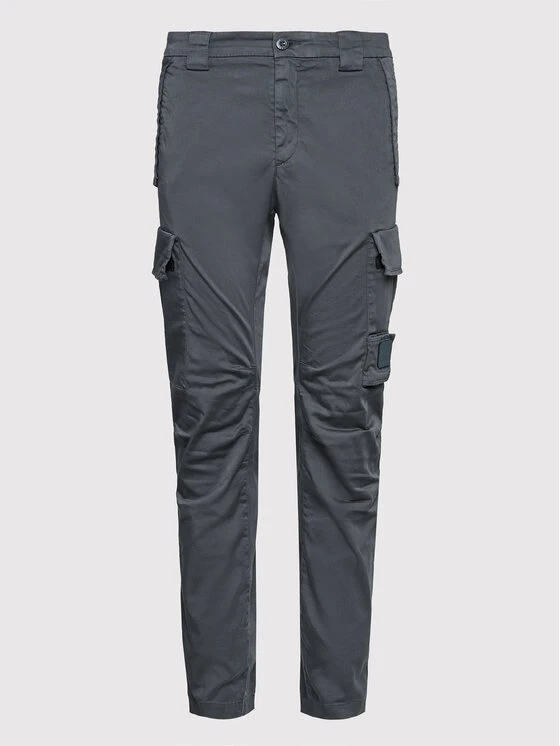C.P. Company Stoffhose Satin 12CMPA063A 005694G Grau Regular Fit 7 C.P. Company Stoffhose Satin 12CMPA063A 005694G Grau Regular Fit – Bild 5