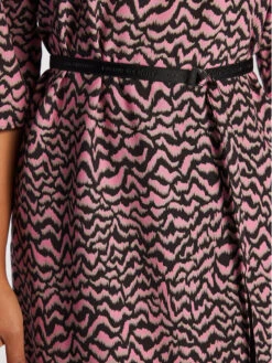 Comma Kleid Für Den Alltag 2121229 Rosa Regular Fit -Deutschland Kleid Zart Verkaufs-Shop comma kleid fur den alltag 2121229 rosa regular fit 4