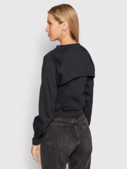 Converse Bluse Twisted 10022960-A01 Schwarz Relaxed Fit -Deutschland Kleid Zart Verkaufs-Shop converse bluse twisted 10022960 a01 schwarz relaxed fit 2