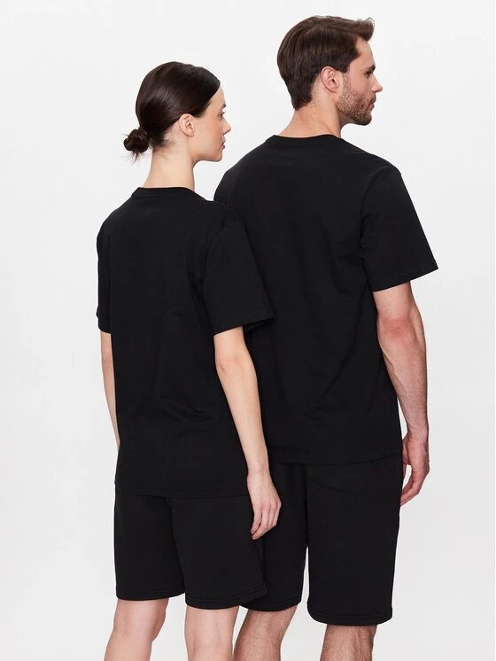 Converse T-Shirt Unisex All Star 10024566-A02 Schwarz Regular Fit 4 Converse T-Shirt Unisex All Star 10024566-A02 Schwarz Regular Fit – Bild 3