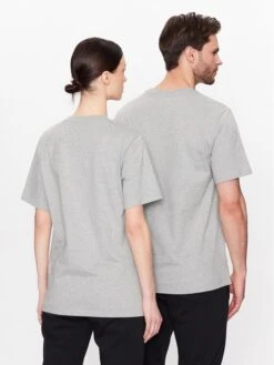 Converse T-Shirt Unisex All Star 10024566-A03 Grau Regular Fit -Deutschland Kleid Zart Verkaufs-Shop converse t shirt unisex all star 10024566 a03 grau regular fit 2