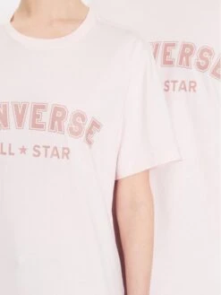Converse T-Shirt Unisex All Star 10024566-A09 Rosa Regular Fit -Deutschland Kleid Zart Verkaufs-Shop converse t shirt unisex all star 10024566 a09 rosa regular fit 3