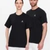 Converse T-Shirt Unisex Go-To Embroidered Star Chevron 10023876-A02 Schwarz Regular Fit