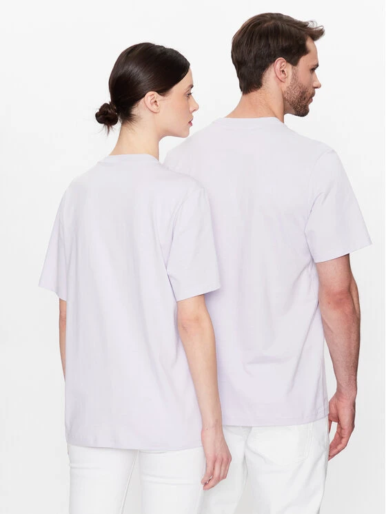 Converse T-Shirt Unisex Go-To Embroidered Star Chevron 10023876-A10 Violett Regular Fit 5 Converse T-Shirt Unisex Go-To Embroidered Star Chevron 10023876-A10 Violett Regular Fit – Bild 3