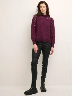 Cream Bluse Puna 10610775 Dunkelrot Regular Fit 10 Cream Bluse Puna 10610775 Dunkelrot Regular Fit -Deutschland Kleid Zart Verkaufs-Shop cream bluse puna 10610775 dunkelrot regular fit 2