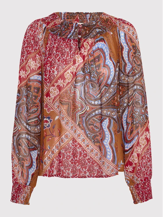 Cream Bluse Smilla 10610040 Rot Regular Fit 7 Cream Bluse Smilla 10610040 Rot Regular Fit – Bild 5