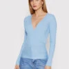 Bluse Bound By Love PKH023 Blau Slim Fit 1 Bluse Bound By Love PKH023 Blau Slim Fit -Deutschland Kleid Zart Verkaufs-Shop deezee bluse bound by love pkh023 blau slim fit