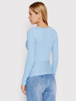 Bluse Bound By Love PKH023 Blau Slim Fit -Deutschland Kleid Zart Verkaufs-Shop deezee bluse bound by love pkh023 blau slim fit 2