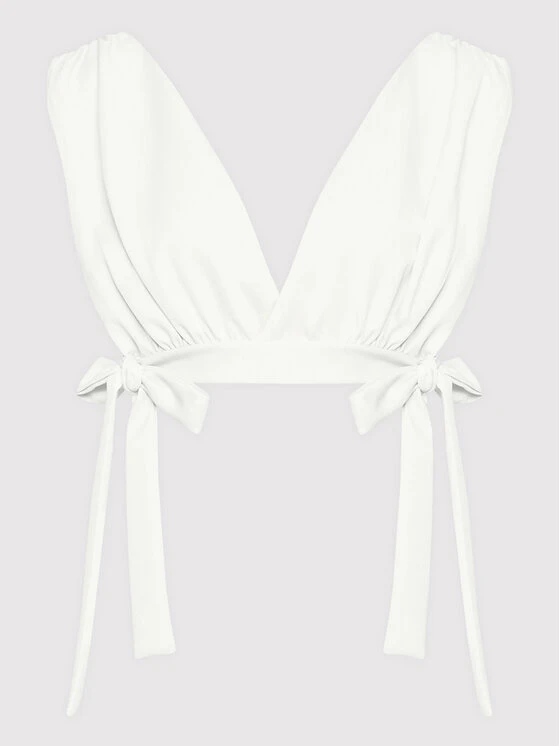 Bluse My Time BLK018 Weiß Regular Fit 7 Bluse My Time BLK018 Weiß Regular Fit – Bild 5