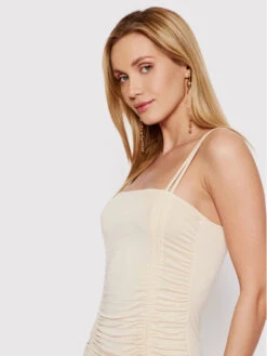 Sommerkleid Sweet Summer Love S-1129 Beige Slim Fit -Deutschland Kleid Zart Verkaufs-Shop deezee sommerkleid sweet summer love s 1129 beige slim fit 3