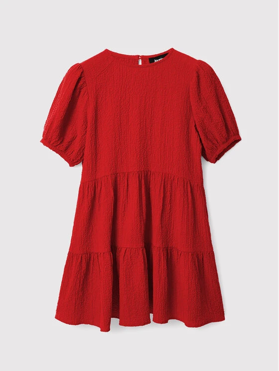 Desigual Kleid Für Den Alltag Luna 22WWVW73 Rot Regular Fit 7 Desigual Kleid Für Den Alltag Luna 22WWVW73 Rot Regular Fit – Bild 5