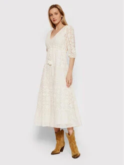 Desigual Kleid Für Den Alltag Tulum 22SWVW06 Beige Regular Fit -Deutschland Kleid Zart Verkaufs-Shop desigual kleid fur den alltag tulum 22swvw06 beige regular fit 1