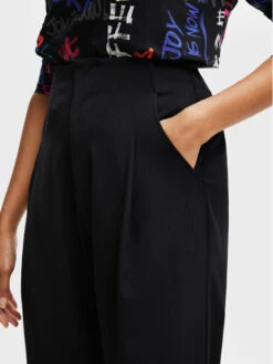 Desigual Stoffhose MONSIEUR CHRISTIAN LACROIX Ra 22WWPW18 Schwarz Regular Fit -Deutschland Kleid Zart Verkaufs-Shop desigual stoffhose monsieur christian lacroix ra 22wwpw18 schwarz regular fit 3