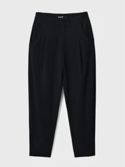 Desigual Stoffhose MONSIEUR CHRISTIAN LACROIX Ra 22WWPW18 Schwarz Regular Fit -Deutschland Kleid Zart Verkaufs-Shop desigual stoffhose monsieur christian lacroix ra 22wwpw18 schwarz regular fit 4