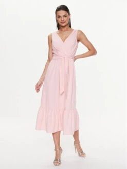 DKNY Kleid Für Den Alltag DD3BR685 Rosa Regular Fit -Deutschland Kleid Zart Verkaufs-Shop dkny kleid fur den alltag dd3br685 rosa regular fit 1