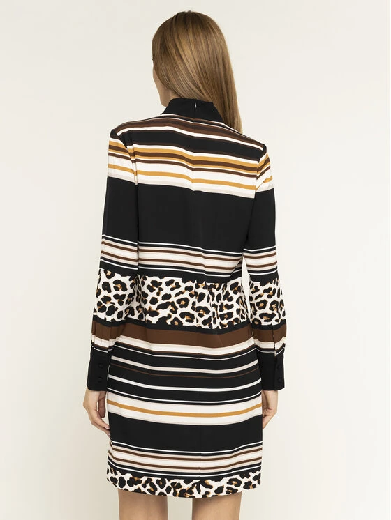 DKNY Kleid Für Den Alltag P9HB7CMP Braun Regular Fit 5 DKNY Kleid Für Den Alltag P9HB7CMP Braun Regular Fit – Bild 3