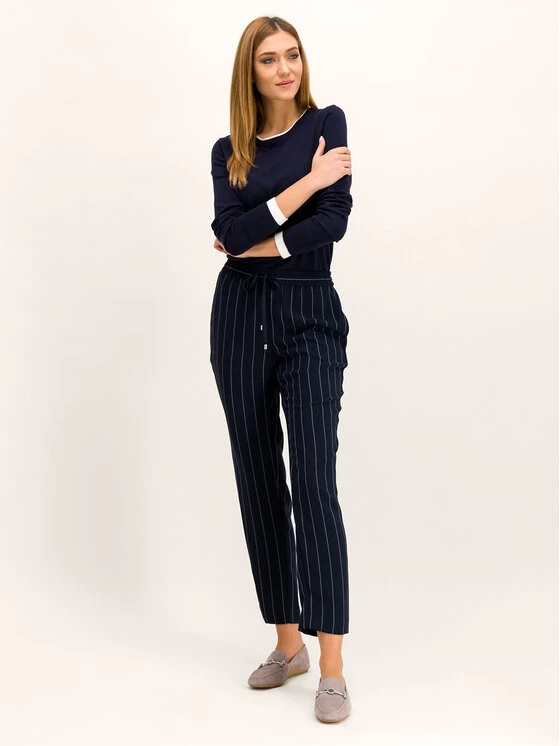 DKNY Stoffhose P9GKDCOT Dunkelblau Regular Fit 3 DKNY Stoffhose P9GKDCOT Dunkelblau Regular Fit