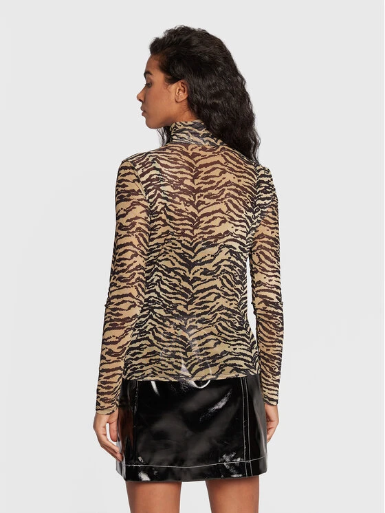 EDITED Bluse Fiore EDT4377003000002 Beige Slim Fit 5 EDITED Bluse Fiore EDT4377003000002 Beige Slim Fit – Bild 3