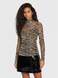 EDITED Bluse Fiore EDT4377003000002 Beige Slim Fit