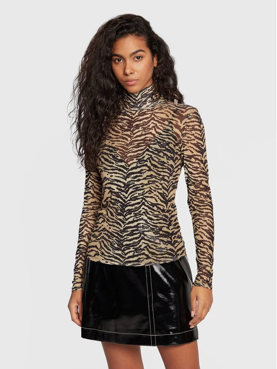 EDITED Bluse Fiore EDT4377003000002 Beige Slim Fit 3 EDITED Bluse Fiore EDT4377003000002 Beige Slim Fit