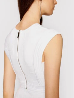 Elisabetta Franchi Bluse TK-27Q-11E2-V340 Weiß Slim Fit -Deutschland Kleid Zart Verkaufs-Shop elisabetta franchi bluse tk 27q 11e2 v340 weiss slim fit 4