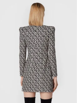 Elisabetta Franchi Coctailkleid AB-159-26E2-V500 Schwarz Regular Fit -Deutschland Kleid Zart Verkaufs-Shop elisabetta franchi coctailkleid ab 159 26e2 v500 schwarz regular fit 2