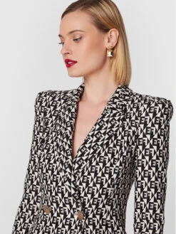 Elisabetta Franchi Coctailkleid AB-159-26E2-V500 Schwarz Regular Fit -Deutschland Kleid Zart Verkaufs-Shop elisabetta franchi coctailkleid ab 159 26e2 v500 schwarz regular fit 3