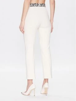 Elisabetta Franchi Stoffhose PA-059-31E2-V290 Écru Bootcut Fit -Deutschland Kleid Zart Verkaufs-Shop elisabetta franchi stoffhose pa 059 31e2 v290 ecru bootcut fit 2