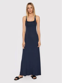 Emporio Armani Sommerkleid 262718 2R314 00135 Dunkelblau Regular Fit