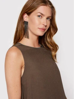 Fabiana Filippi Bluse TPD272B809 Braun Relaxed Fit -Deutschland Kleid Zart Verkaufs-Shop fabiana filippi bluse tpd272b809 braun relaxed fit 3