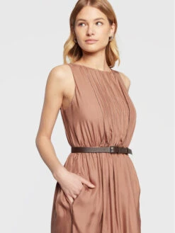 Fabiana Filippi Kleid Für Den Alltag ABD222B741 Braun Regular Fit -Deutschland Kleid Zart Verkaufs-Shop fabiana filippi kleid fur den alltag abd222b741 braun regular fit 3