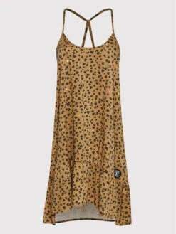 Sommerkleid Arava Arava Braun Relaxed Fit -Deutschland Kleid Zart Verkaufs-Shop femi stories sommerkleid arava arava braun relaxed fit 4